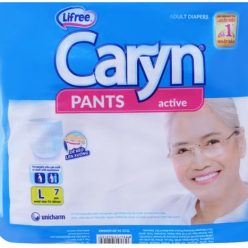Tã quần năng hoạt Caryn cho người lớn size L 75 - 100cm (7 miếng)