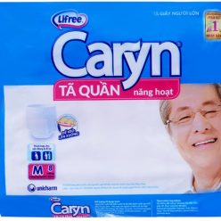 Tã quần năng hoạt Caryn cho người lớn size M 60 - 85cm (8 miếng)